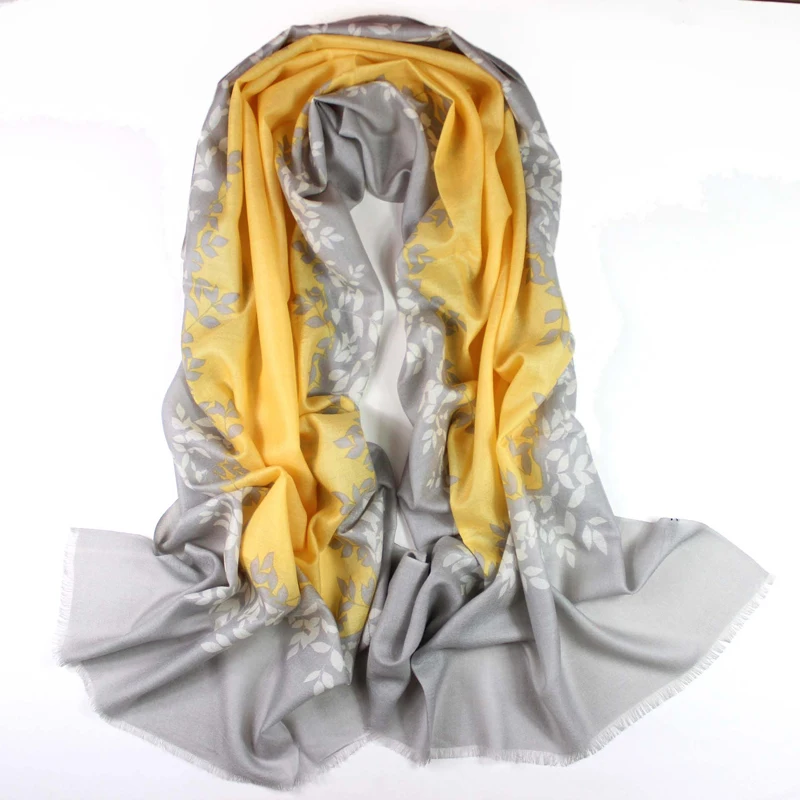 Зимний шарф для женщин фирменный дизайн роскошные клетчатые кашемировые шарфы