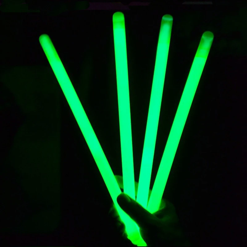

100pcs creative Light Sticks birthday party Christmas Concert children toys seven colors Glow Sticks random color
