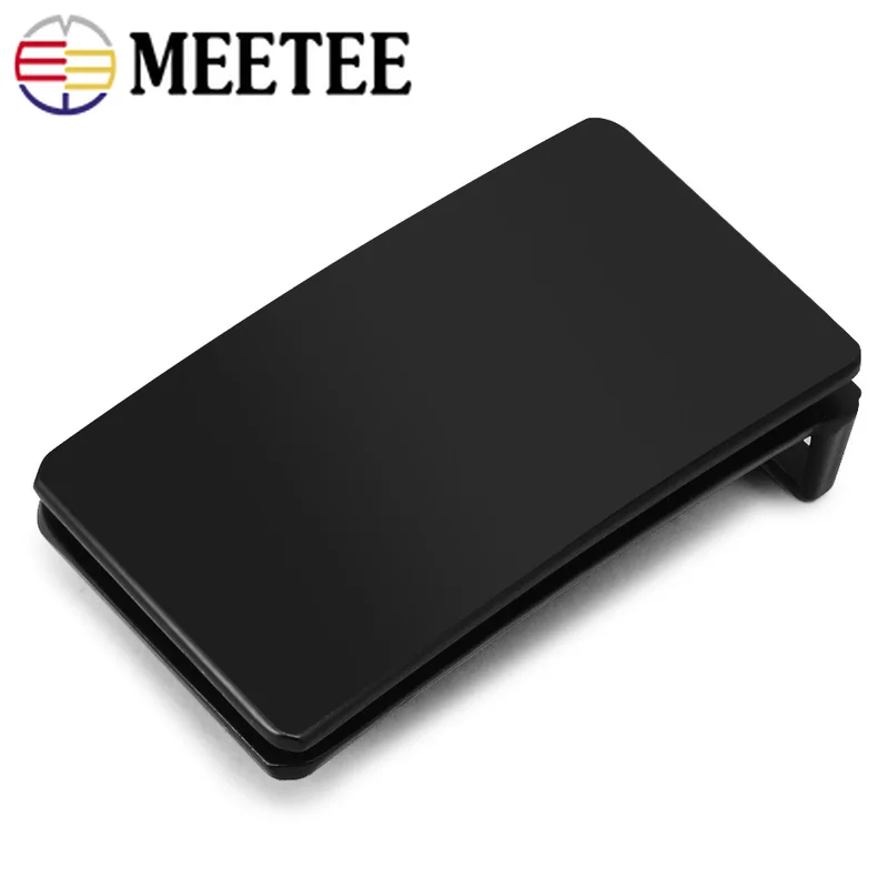 Meetee, 1 шт./3 шт., 35 мм, модные мужские пряжки из сплава, автоматическая пряжка, головка для 33-34 мм, ремень, сделай сам, кожа, ремесло, декоративная фурнитура