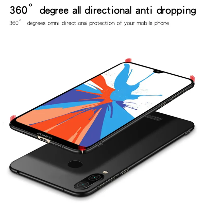 Huawei Y7 2019 чехол huawei крышка 6 26 дюймов MOFi оригинальный Защита жесткого диска для