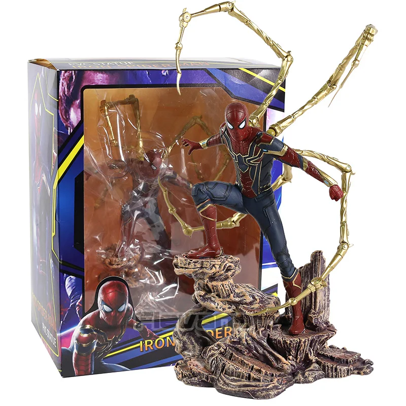 Железный Паук Статуэтка из ПВХ DST алмаз фигурка Коллекционная модель игрушки |