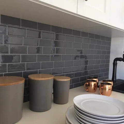 Серый кирпич плитка Метро самоклеящаяся наклейка на стену самоклеящаяся наклейка Сделай Сам кухня ванная домашний Декор винил 3D