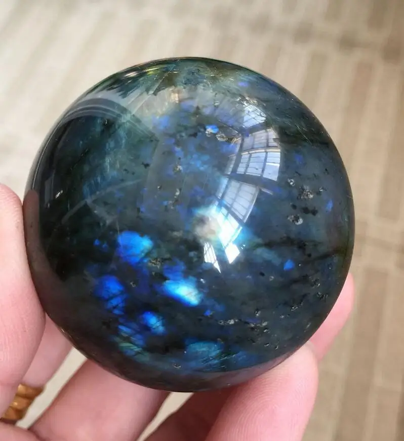 Сферический шар из натурального Лабрадорита Мадагаскарский|ball ball|ball crystal ballball