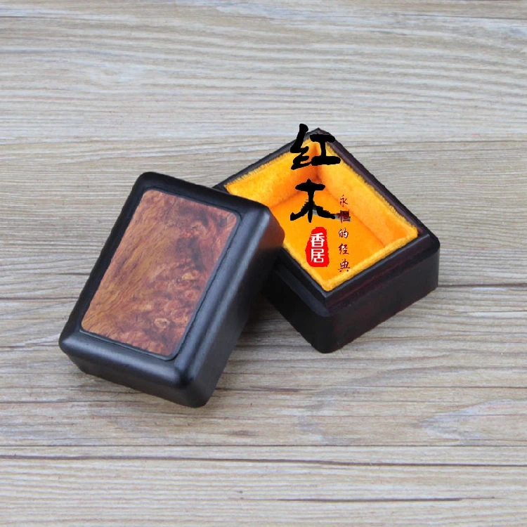 Домашний декор прямоугольная деревянная шкатулка для украшений ювелирных