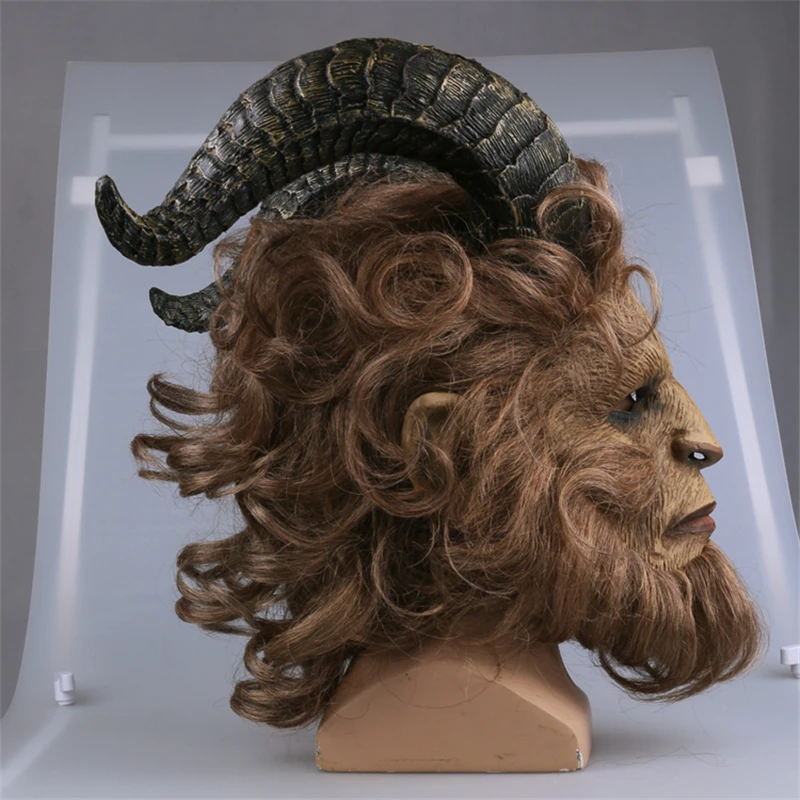 2017 красота и маска животного принца чудовище ужаса Вечерние Маски Handmad Новый