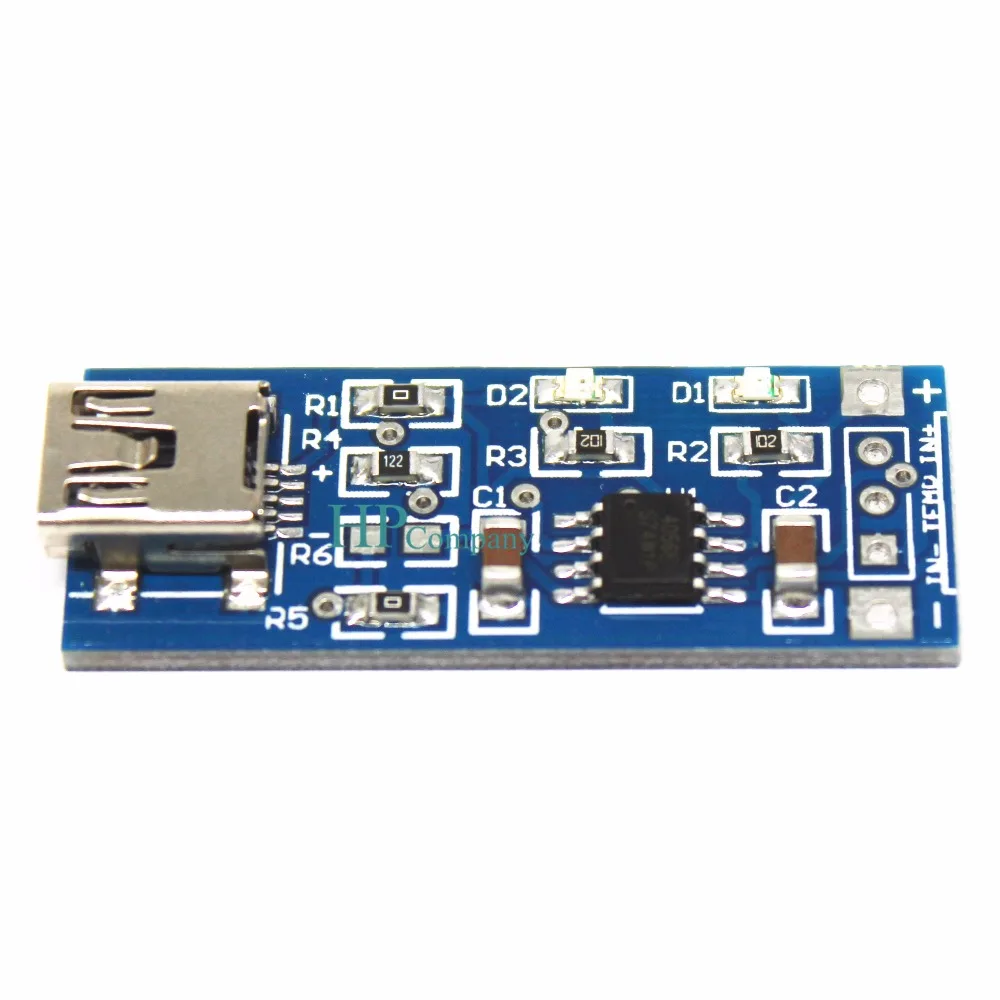 Мини USB 5V 1A литиевая батарея зарядное устройство Модуль в 4 8V TP4056 микро Usb