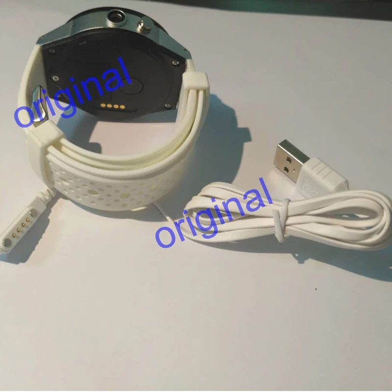 Оригинальные Смарт часы kingwear с магнитным зарядным кабелем usb устройством для gt88