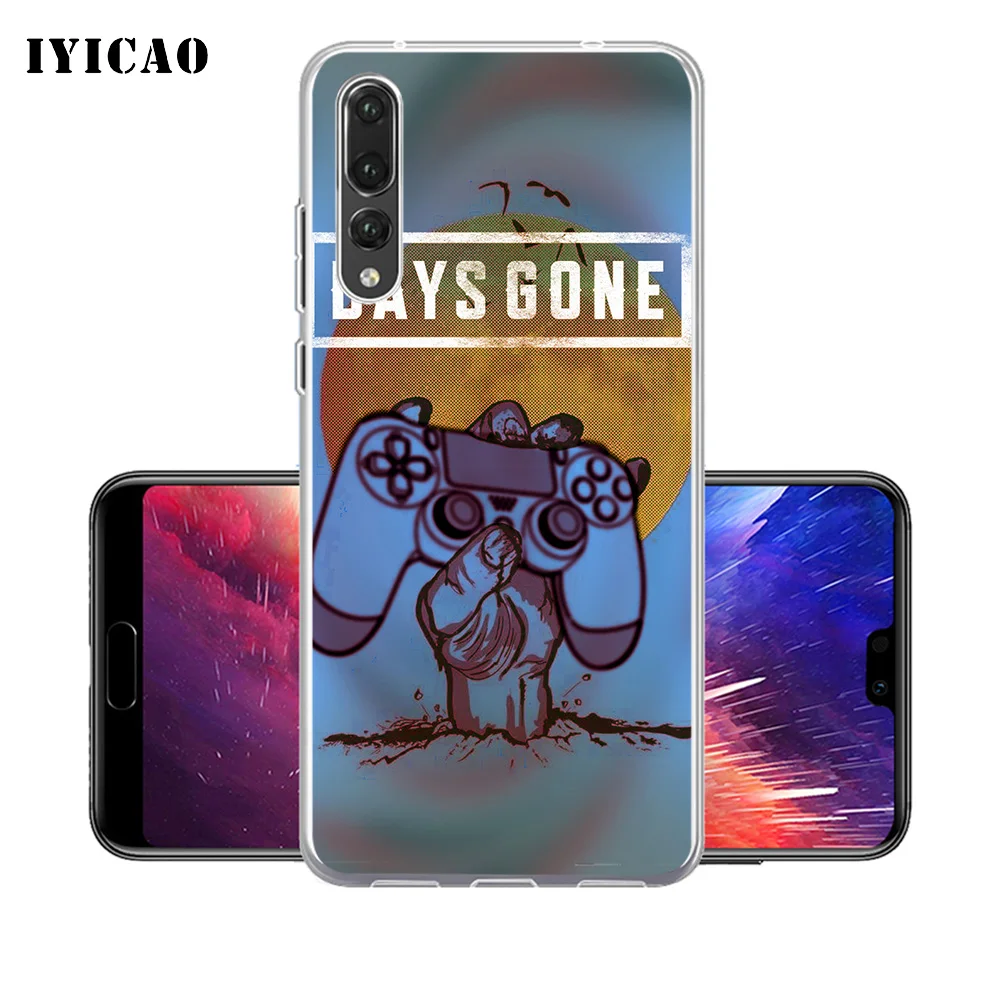 Мягкий силиконовый чехол IYICAO Days Gone для Huawei P30 P20 Pro P10 P9 P8 Lite P Smart из ТПУ | Мобильные