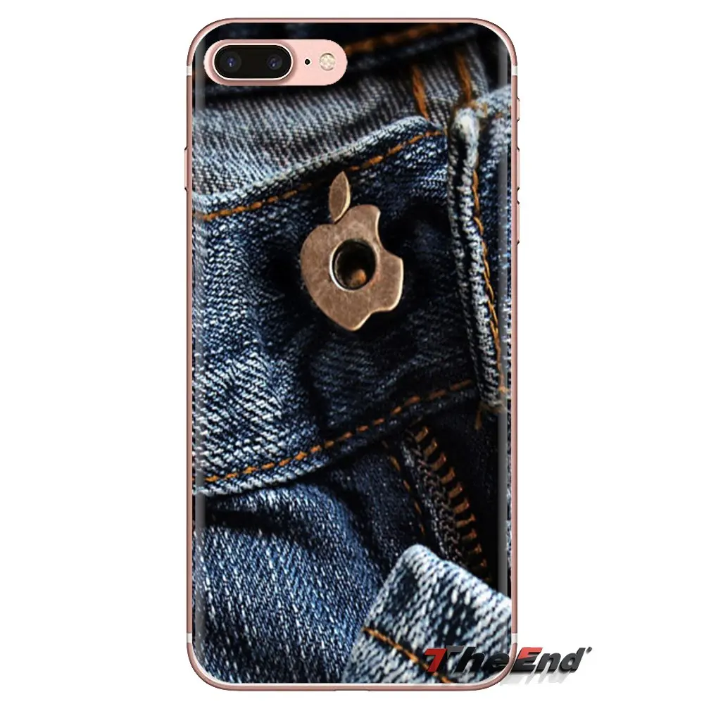 TPU Case Jean Style Blue cloth-fitting pants Art For Sony Xperia Z Z1 Z2 Z3 Z5 compact M2 M4 M5 C4 E3 T3 XA Huawei Mate 7 8 Y3II |