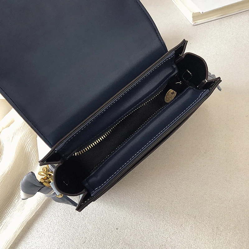 Luxury Handbags Women Bags Designer PU Leather Bags for Women Scarves Shoulder Strap Messenger Bags Crossbody Bags for Lady