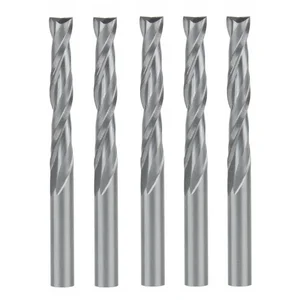5 шт.лот 4X22mm двухфлейты твердосплавная микро-Концевая мельница, Фрезерные фрезы, инструменты для гравировки по дереву с ЧПУ, спиральные фрезы