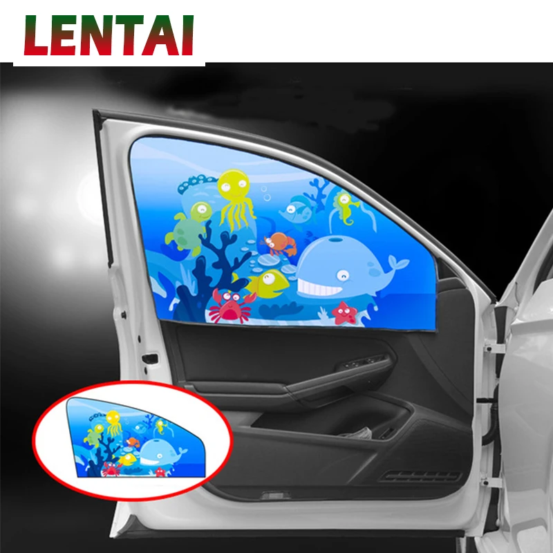 LENTAI 1 шт. детский тент магнитные наклейки занавеска бокового окна для Hyundai Solaris I30