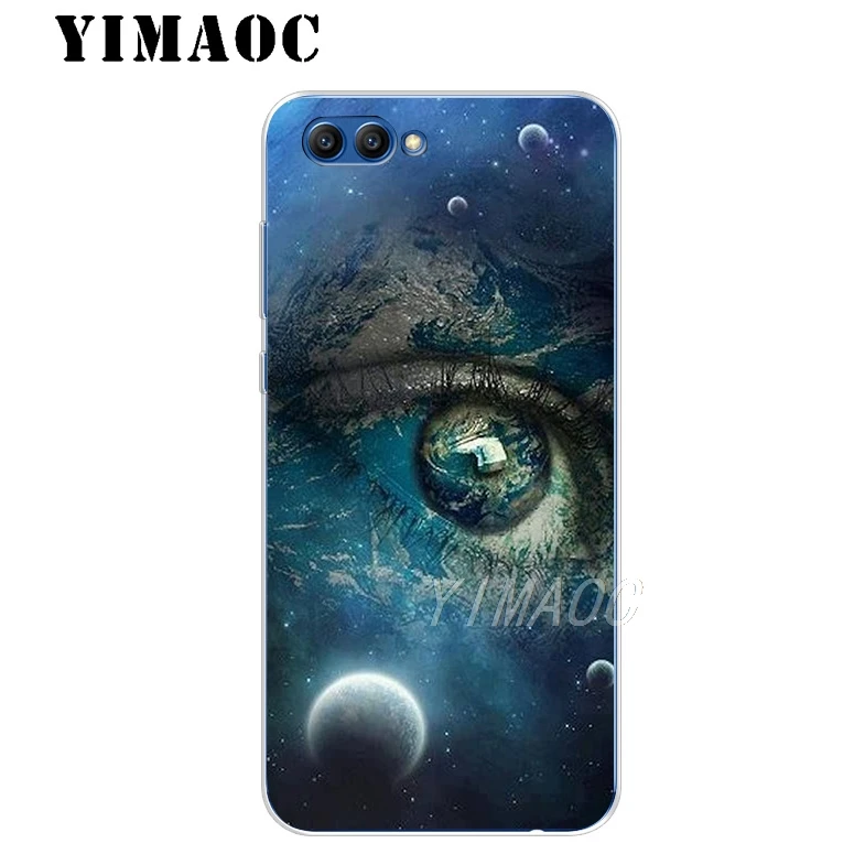 YIMAOC глаз деревянные арт мягкий чехол для huawei Коврики 20 10 P30 P20 P10 P9 P8 2015 2016 2017 P Smart Lite