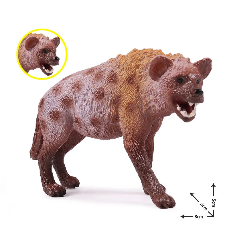 Экшн и игрушка фигурка дикая природа животное Hyenas ПВХ Модель Коллекционная Кукла