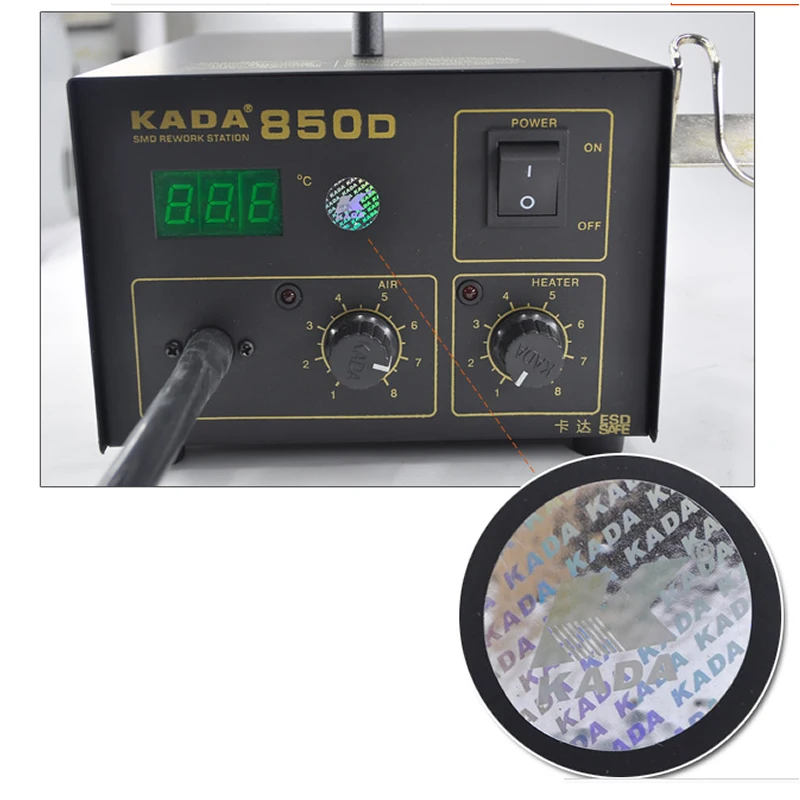 Тепловая пушка 270 Вт паяльная станция KADA 850D система SMD|kada 850|kada solderingkada hot air |