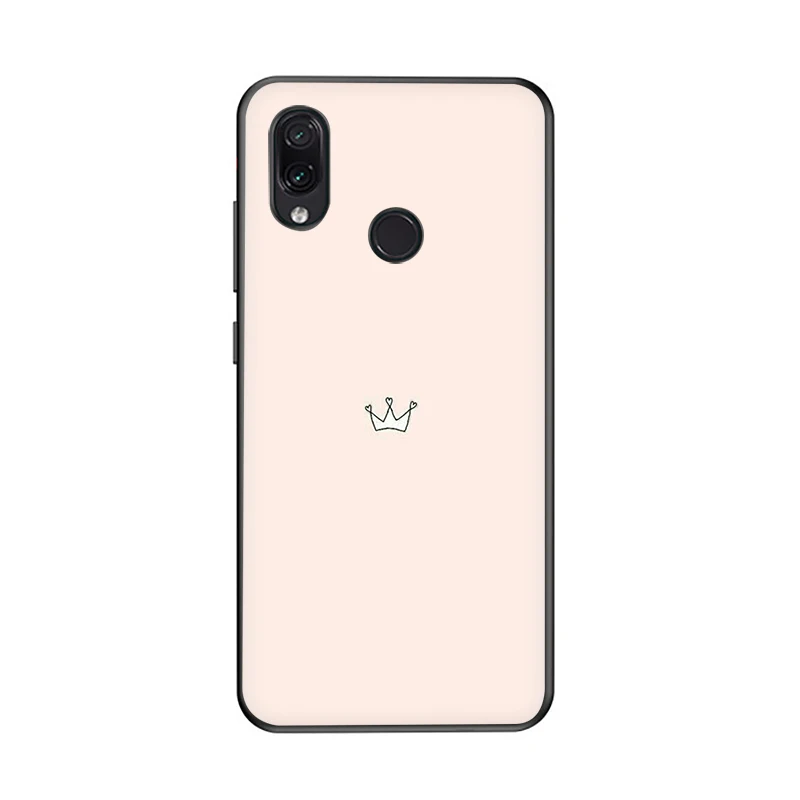 B8 Принцесса Королева Корона король мягкий чехол для телефона для Redmi 4A 4X5 6 A Plus Pro 7 GO Note 4 4X5 6 7 8 Pro 7A K20 pro - Цвет: B8