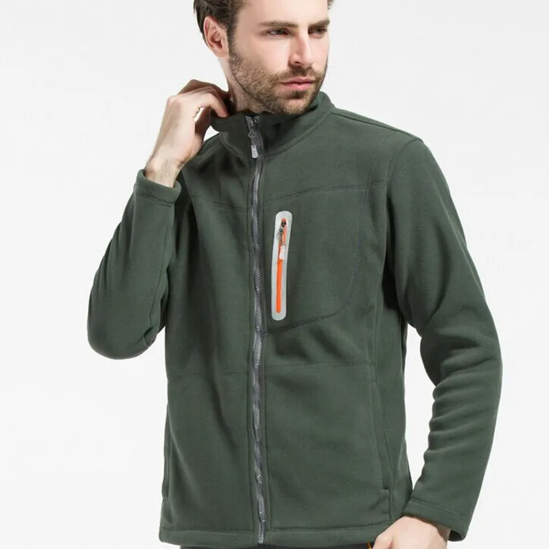 Уличная зимняя брендовая мужская флисовая куртка softshell для пешего туризма