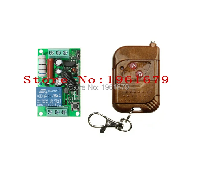 Беспроводной Радиочастотный пульт дистанционного управления 220 В переменного