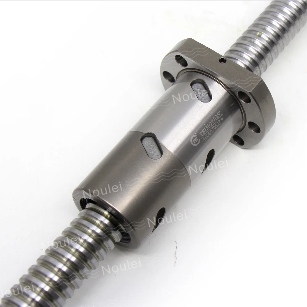 TBI C3 C5 2505 шариковый винт 5 мм со свинцом DFUR2505 шариковая гайка CNC анти обратная