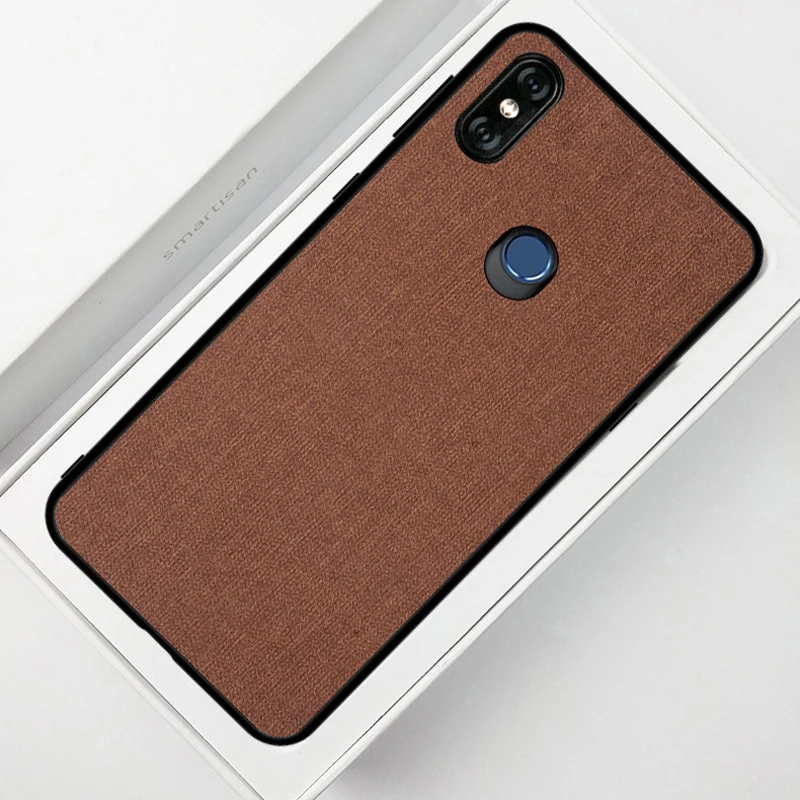 Чехол для xiaomi mi A2 lite чехол miA2 TPU бампер тканевый A2lite мягкий силиконовый Хлопковый |