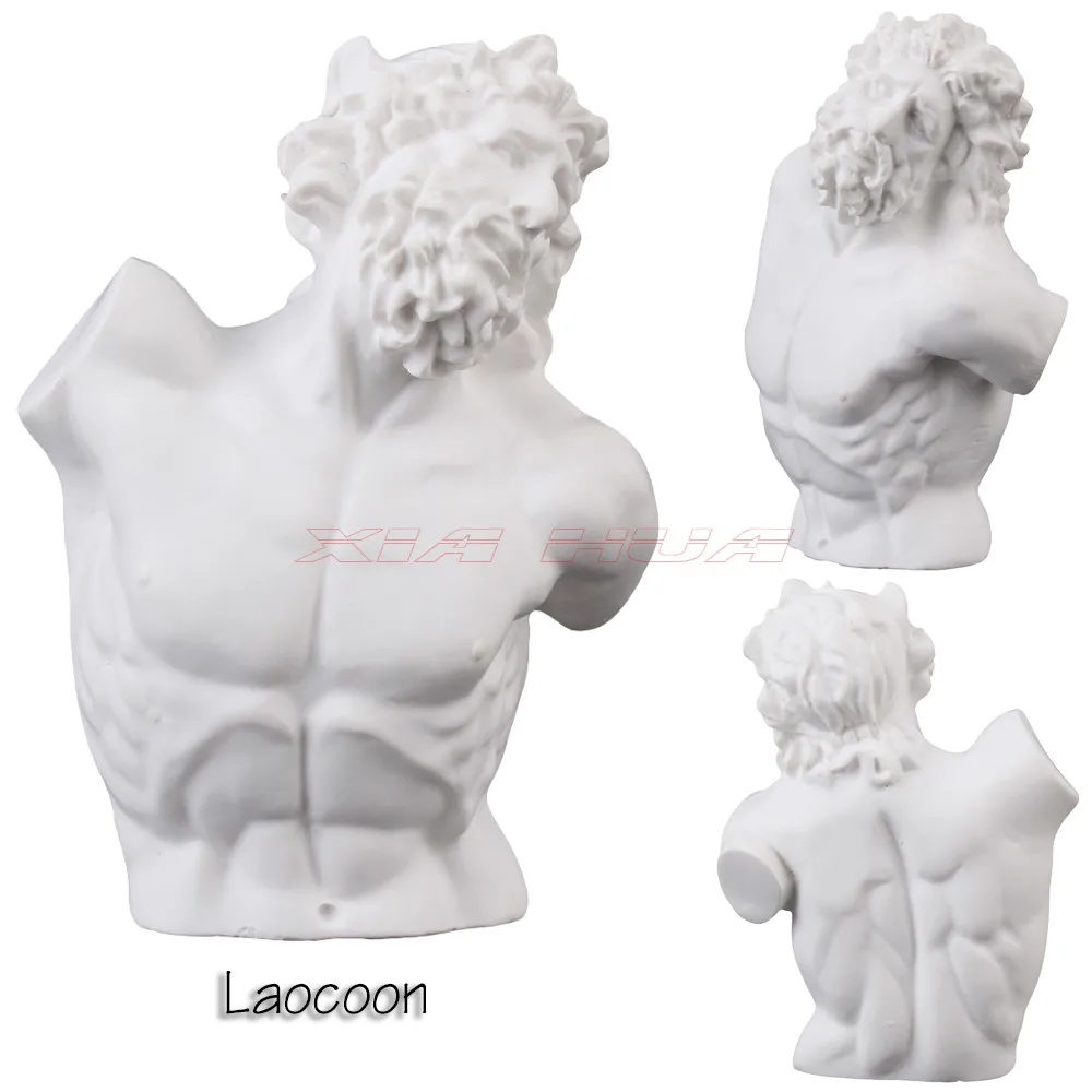 1 Набор полимерные предметы мебели Миниатюрный литой полимерный бюст