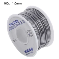 100g 0 60 811 21 52mm 6337 flux 2 0 45ft tin lead tin wire melt rosin core solder soldering wire roll no clean