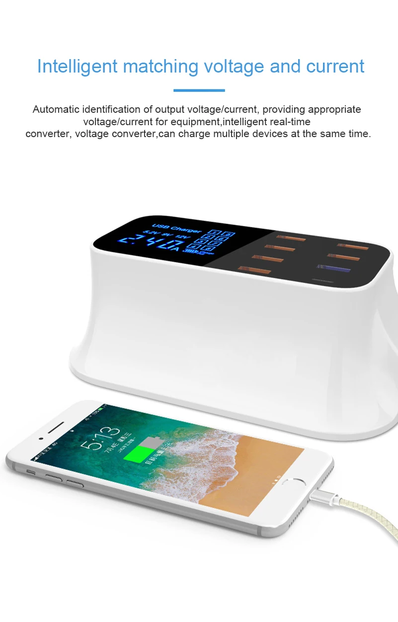 Быстрая зарядка 3 0 Smart USB кабель Type C с функцией быстрой зарядки адаптер питания