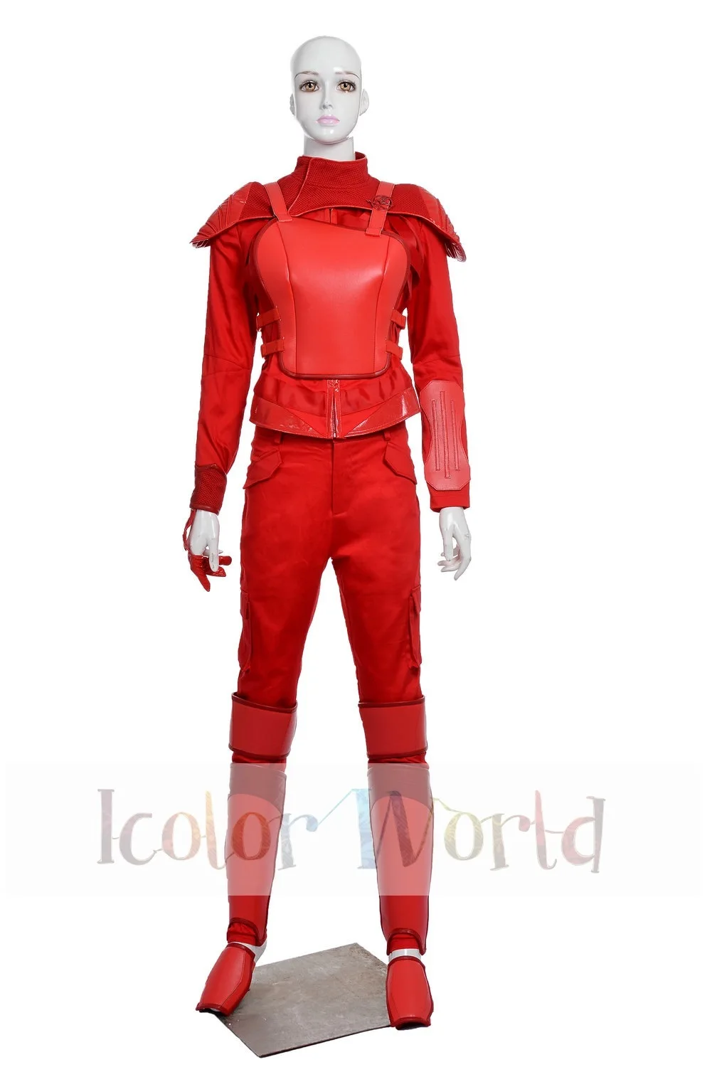 Новый красный костюм для косплея Katniss Everdeen с голодными играми часть 2 |