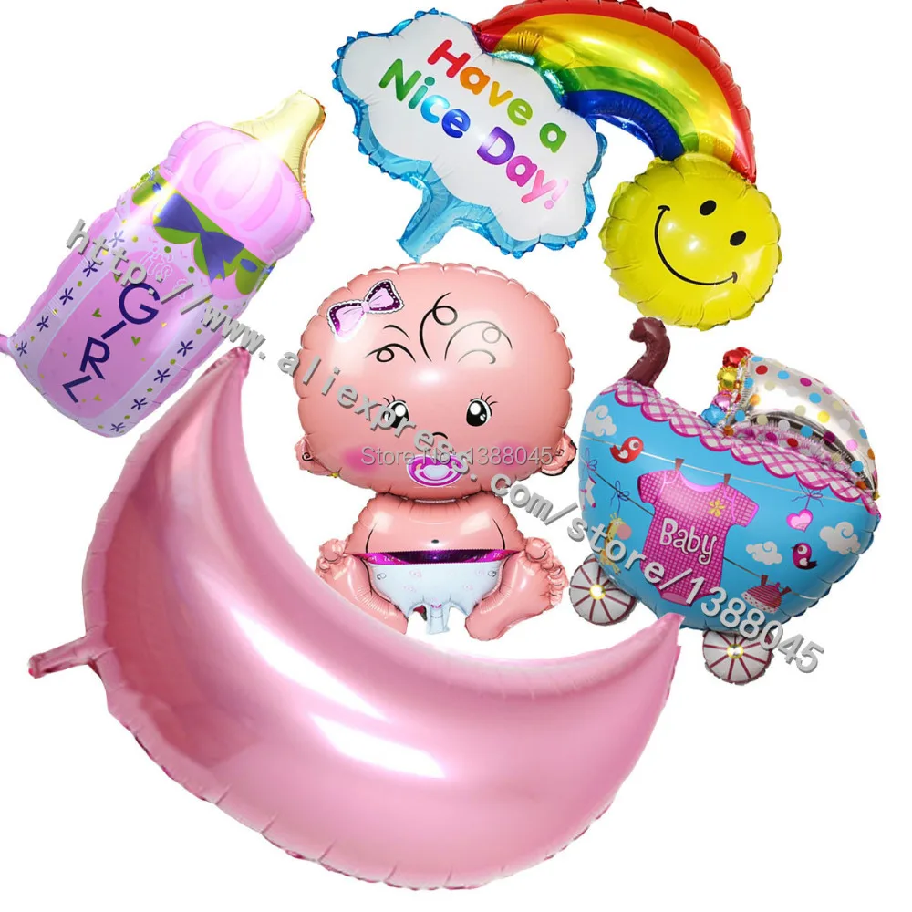 5 стилей украшения для дня рождения маленьких девочек фольгированные воздушные