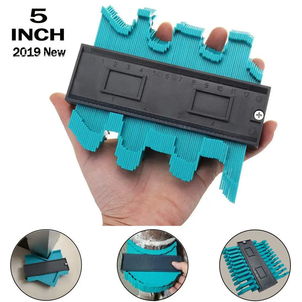 Новый 5 дюймовый пластиковый контурный манометр полезные измерительные