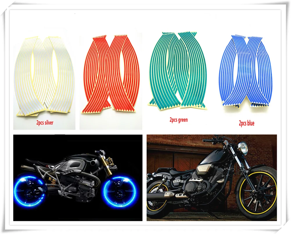 Наклейка на колесо мотоцикла Светоотражающая наклейка лента для YAMAHA XJ6 N