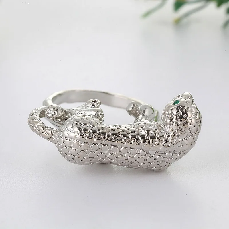 Moda Hombre серебряные кольца для женщин и мужчин большое кольцо Леопард Anello Uomo Роскошные Ювелирные Изделия Bague Femme Man Anillos Mujer O5X561