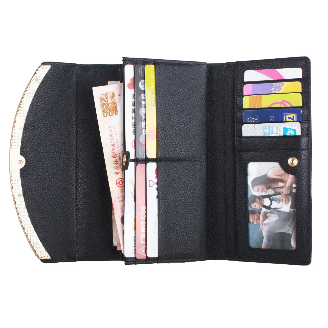 Женский кошелек из натуральной кожи с тиснением под крокодила|wallet female|wallet