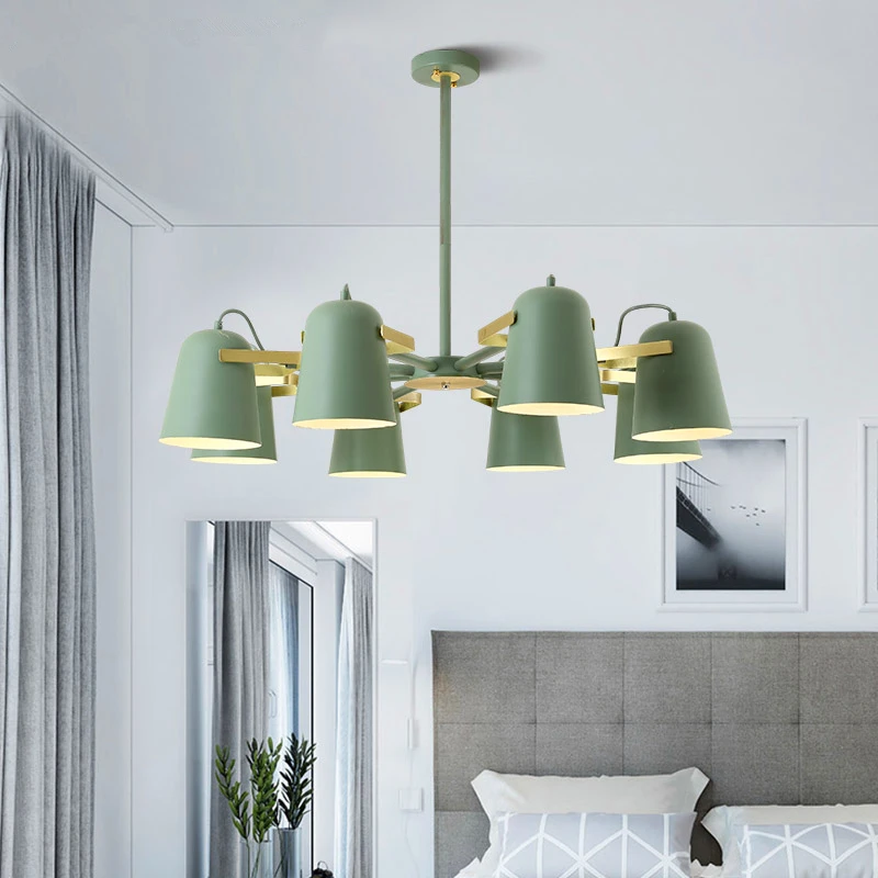 

LED Nordic Modern hanging lights creative Fixtures lighting Novelty living room chandelier bedroom restaurant chandeliers