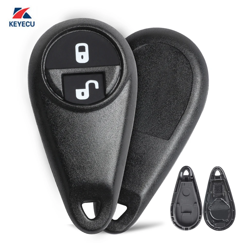 KEYECU 10X сменный дистанционный чехол для ключей Fob 2B Subaru 2006 Baja/2005 2008 Forester/2005 2007 Impreza