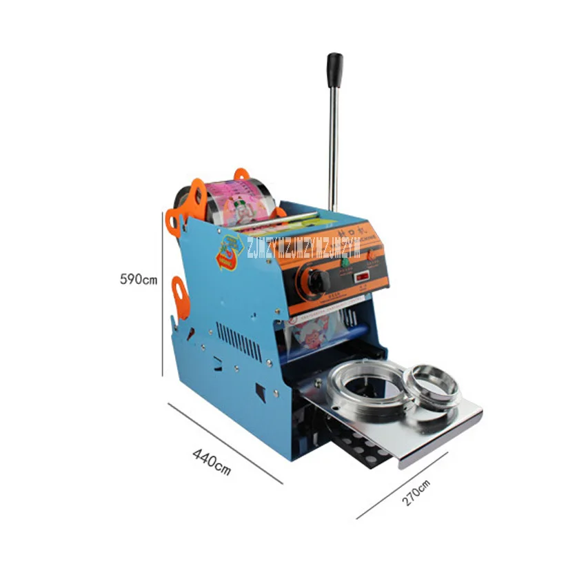 

New Arrival Manual Pearl Milk Tea Sealing Machine WY-806A Tea Cup Sealing Machine Plastic Sealer 9.5CM 270W 220V / 50Hz