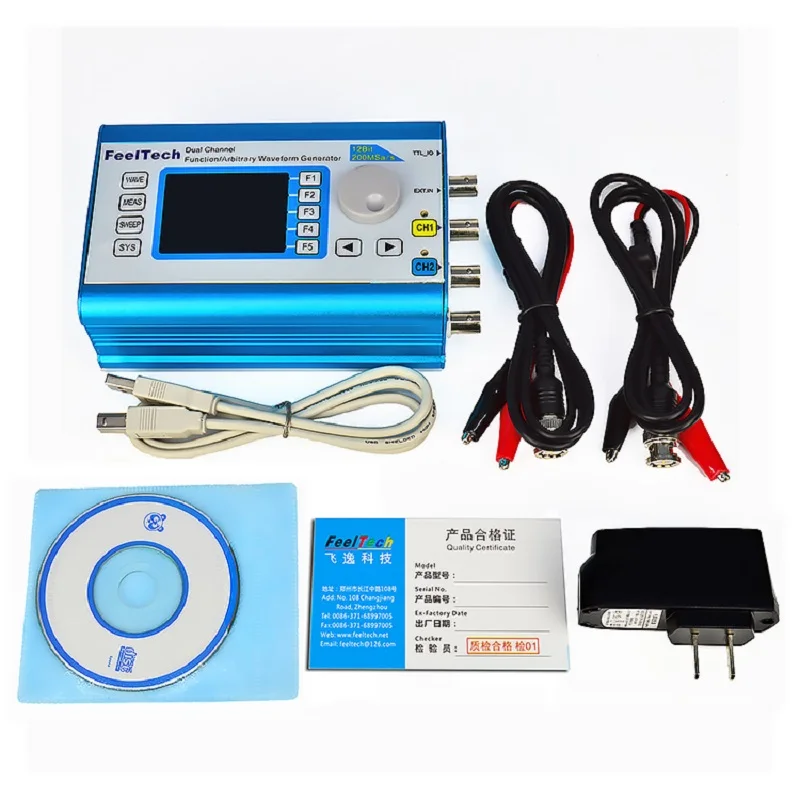 Двухканальный генератор сигналов произвольной формы FeelTech FY6300 с функцией
