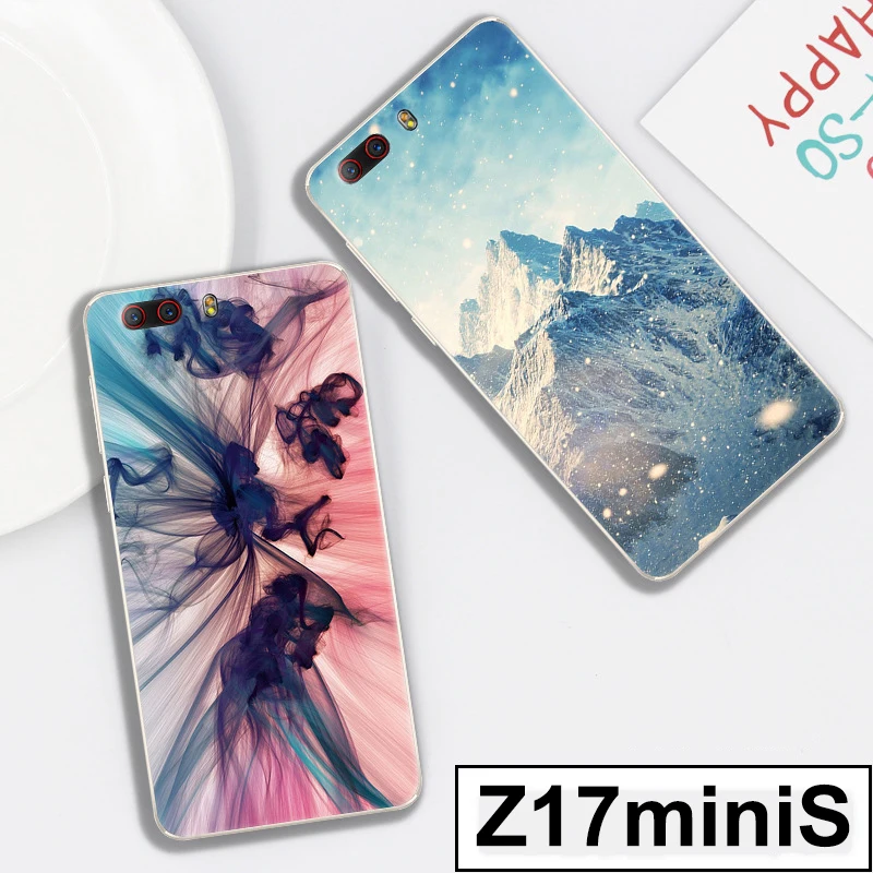 Милый мультяшный чехол для Nubia Z17miniS мягкие силиконовые чехлы Z17 miniS задняя крышка