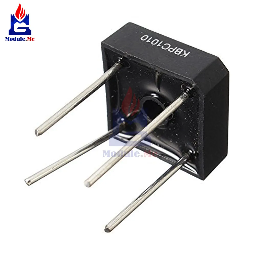 1 шт. IC чипы мост выпрямитель KBPC1010 KBPC-1010 10A 1000 В однофазный выпрямитель