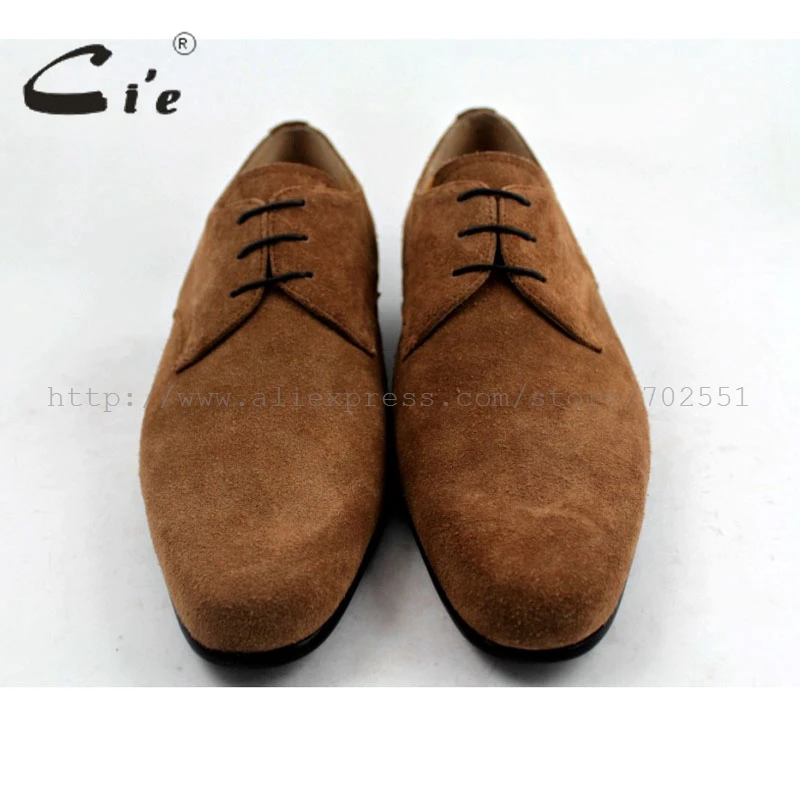 Мужские классические замшевые туфли ручной работы cie дерби из натуральной