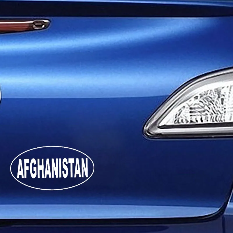 YJZT 14 3 см * 7 6 афганистанская индивидуальность овальная страна код Виниловая