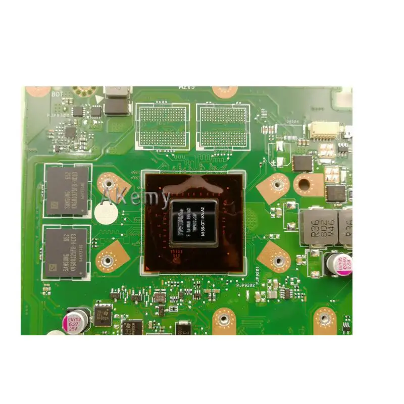 X756UQK Laptop motherboard For Asus X756UWK X756UQ X756UXM X756UV X756UVK mainboard 90NB0C30 R04000 2GB Graphic I3 7100U |Материнские