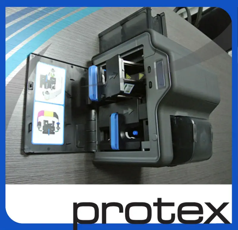 Fargo HDP5000 single sided retransfer ID/PVC card printer with High Definition Printing & free shipping|card bookmark|card pvccard sakura |