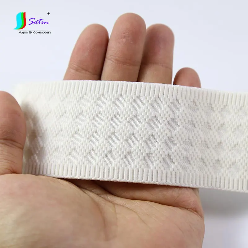 Оптовая продажа ширина 5 см брюки Эластичные аксессуары черные белые вогнутые