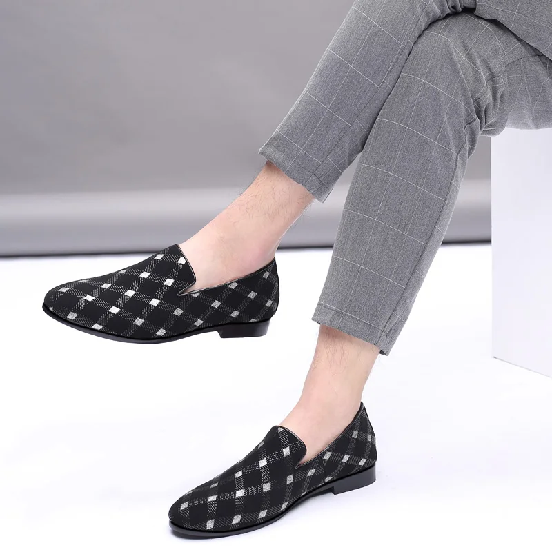 OSCO 2019 New Big Size Men's Loafers Slip on Men Leather Shoes Luxury Casual Fashion Trend Brand Wedding | Обувь