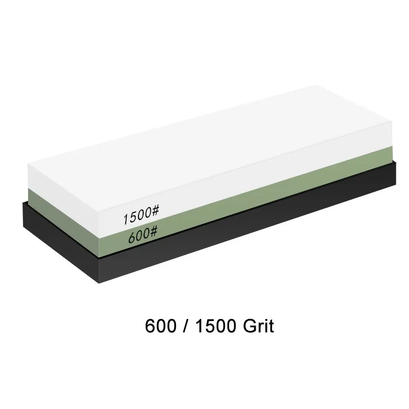 600 1500 grit Ножи точилка для ножей, точильный камень, точильные камни точильный камень Системы вода камень хонинговальный Кухня инструмент 2-в-1 240 600 1000 3000 грит - Цвет: 600 1500 grit