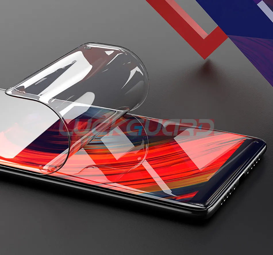 Полное покрытие Гидрогелевая пленка для Xiaomi Mi 6 8 9 SE CC9 CC9e Note 2 3 Max 2 3 Защита экрана не стекло мягкая полная защитная пленка