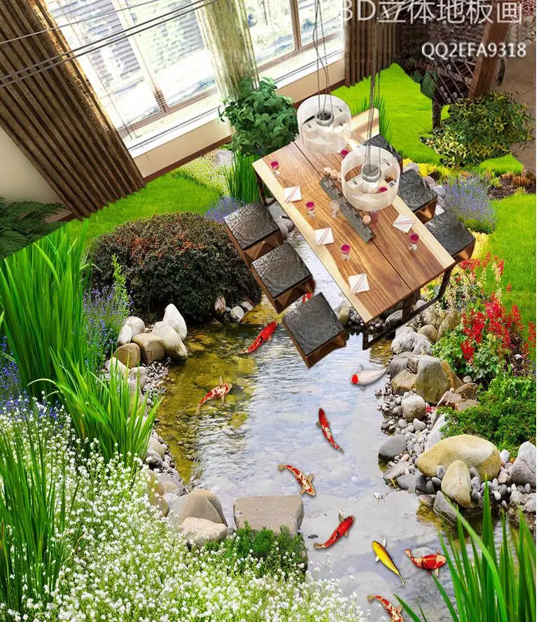 Пользовательские 3d росписи Континентальная спальня гостиная настенный фон 3D