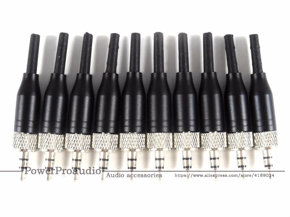 10x3 5 мм стерео винтовой замок разъем для Pro Sennheiser EW100 EW300 EW500 G1 G2 3 Sony Saramonic микрофон