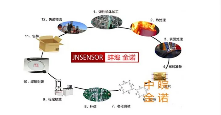 В Anhui Jinnuo датчик от производителя JHBU взвешивания Датчик давления реактора